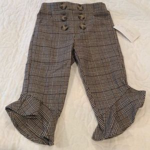 Hannah Banana button detail pants